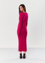 Load image into Gallery viewer, Everest <br> Long Sleeve Boatneck Raw Edge Fleece Top