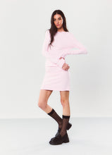 Load image into Gallery viewer, Everest <br> Long Sleeve Boatneck Raw Edge Fleece Top