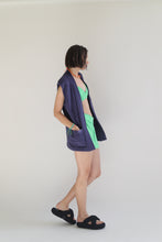 Load image into Gallery viewer, TILLY &lt;br&gt; Towel Beach Vest W Pocket
