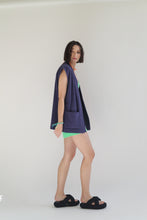 Load image into Gallery viewer, TILLY &lt;br&gt; Towel Beach Vest W Pocket
