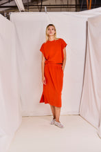 Load image into Gallery viewer, Manny <br> Slit Midi Skirt
