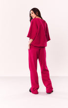 Load image into Gallery viewer, ZEYI &lt;br&gt; Fleece Wide Leg Pant with Pockets
