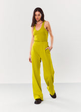 Load image into Gallery viewer, ZEYI &lt;br&gt; Fleece Wide Leg Pant with Pockets

