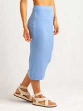 Load image into Gallery viewer, LUCAS &lt;br&gt; Italian Terry Fitted Midi Skirt
