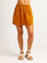 Load image into Gallery viewer, NICK &lt;br&gt; Italian Terry Front Pocket Mini Skirt
